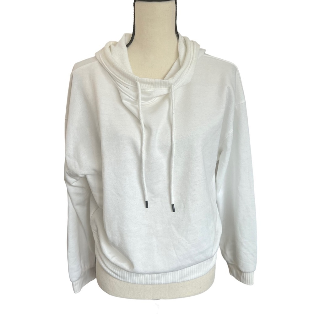 Urban Romantics - Ribbed‎ Drawstring Cropped Hoodie